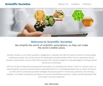 Scientificsocieties.org(Scientific Societies) Screenshot