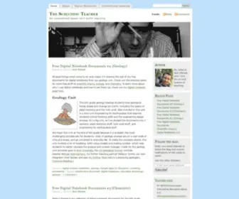 Scientificteacher.com(The Scientific Teacher) Screenshot