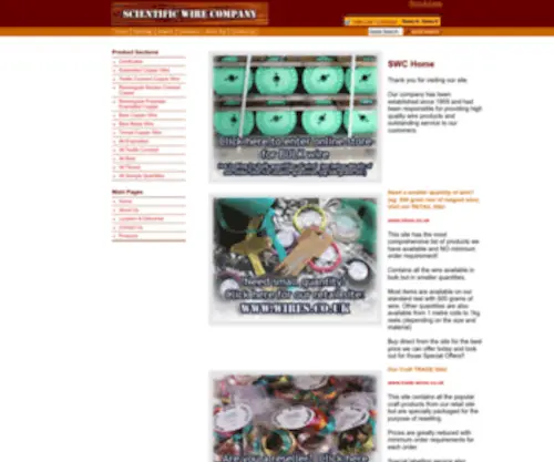Scientificwire.com(SWC Bulk Trade Site) Screenshot