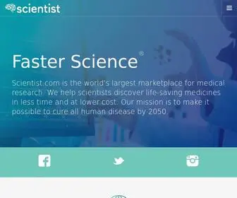 Scientist.com(World’s Leading AI) Screenshot