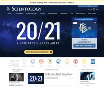 Scientologist.net(Official Church of Scientology) Screenshot