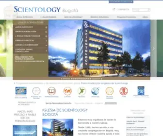 Scientology-Bogota.org(Iglesia) Screenshot