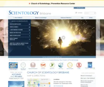 Scientology-Brisbane.org(Church of Scientology of Brisbane) Screenshot