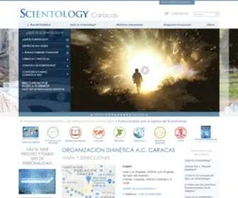 Scientology-Caracas.org(Iglesia de Scientology de Caracas) Screenshot