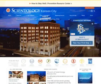 Scientology-Kansascity.org(Church of Scientology Kansas City) Screenshot