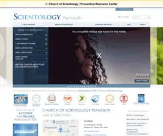 Scientology-PLymouth.org(Church of Scientology of Plymouth) Screenshot