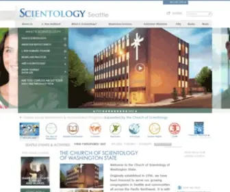 Scientology-Seattle.org(Church of Scientology of Washington State) Screenshot