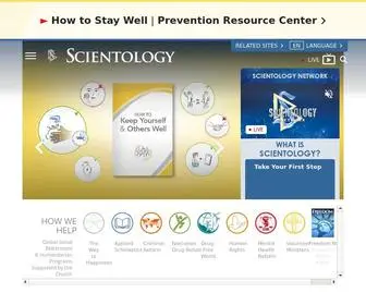 Scientology.org.np(Official Church of Scientology) Screenshot