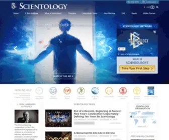 Scientology.org(Official Church of Scientology) Screenshot