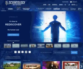 Scientology.tv(Watch Scientology Network) Screenshot