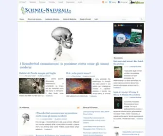 Scienze-Naturali.it(Scienze Naturali) Screenshot