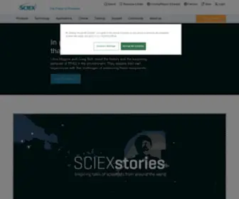 Sciex.com(Sciex) Screenshot