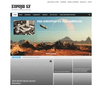 Scifiportal.eu(Europa SF) Screenshot