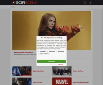 Scifiscene.de(Dein SciFi und Fantasy Blog) Screenshot