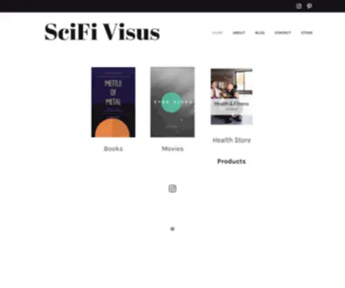 Scifivisus.com(Your fictional science source) Screenshot