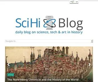 Scihi.org(SciHi Blog) Screenshot