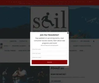 Scil-ILC.org(Service Center for Independent Life) Screenshot