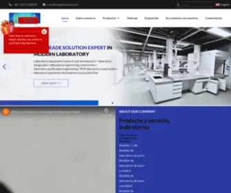 Scilabfurniture.com(Muebles de laboratorio) Screenshot