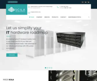 Scilatech.com(Scila Technologies) Screenshot
