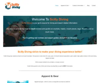 Scillydiving.com(Reefs and wrecks) Screenshot