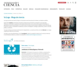 Scilogs.es(Últimas entradas) Screenshot