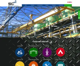 Scing.com.pe(SC Ingeniería y Construcción) Screenshot