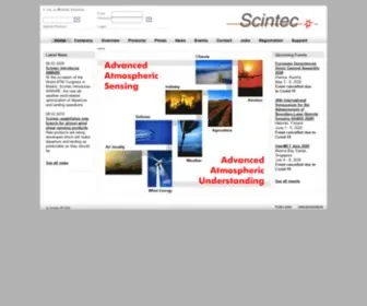 Scintec.com(Scintec) Screenshot