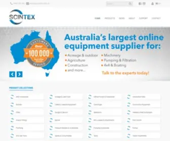 Scintex.com.au(Scintex Australia) Screenshot