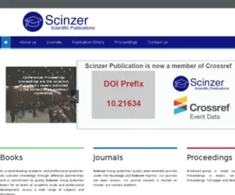 Scinzer.com(Default Parallels Plesk Page) Screenshot