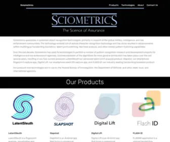 Sciometrics.com(Sciometrics) Screenshot