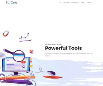 Scione.com(SciOne) Screenshot