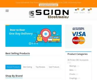 Scionelectronics.com(The Most Trusted Name in Electronics) Screenshot