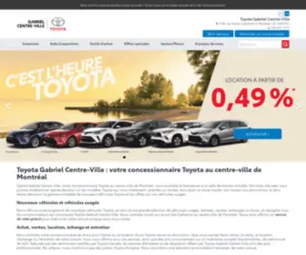 Scionpresident.com(Toyota Gabriel Centre) Screenshot