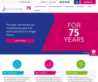 Sciontario.org(Spinal Cord Injury Ontario) Screenshot