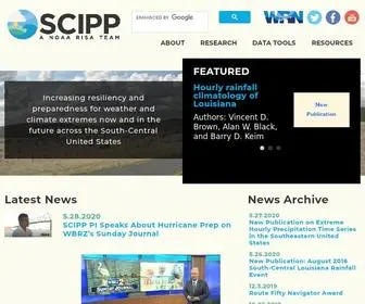 Scipprisa.org(Southern Climate Impacts Planning Program) Screenshot