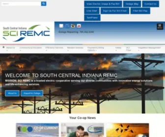 Sciremc.com(South Central Indiana REMC) Screenshot