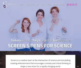 Scirens.com(Home) Screenshot