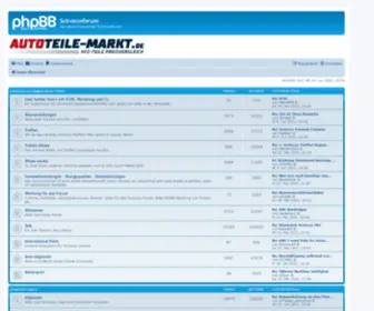 Sciroccoforum.de(Übersicht) Screenshot