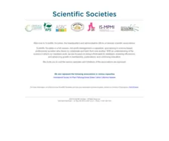 Scisoc.org(Scientific societies) Screenshot