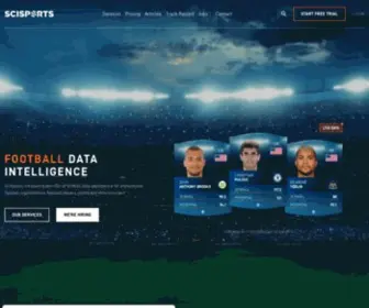 Scisports.com(SciSports' football analysis software) Screenshot