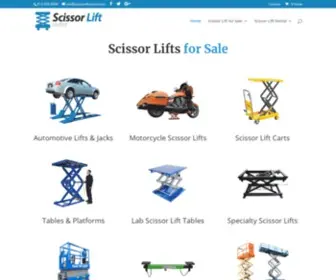 Scissorliftoutlet.com(Scissor Lifts for Sale & Rent) Screenshot