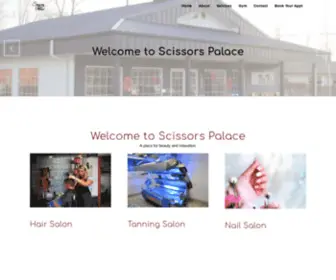 Scissorspalacesalon.com(Scissors Palace Salon) Screenshot