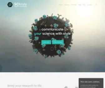 Scistyle.com(Scientific illustration and animation) Screenshot