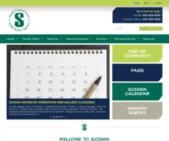 Sciswa.org(We're Here to Help) Screenshot