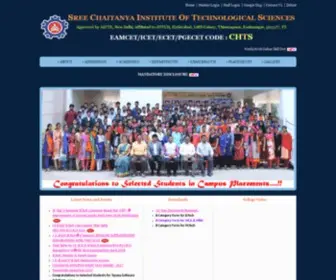 Scit.ac.in(Best Engineering College in Telangana) Screenshot