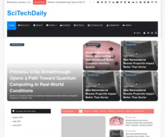 Scitechdaily.xyz(Science Technology News) Screenshot