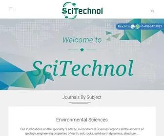 Scitechnol.com(International Publisher of Science) Screenshot