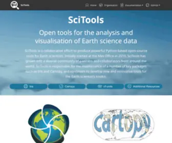 Scitools.org.uk(SciTools Home) Screenshot