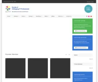 Scitp.org(SOCIETY OF CHITTAGONG IT PROFESSIONALS) Screenshot