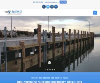 Scituateconcreteproducts.com(Concrete Company Scituate) Screenshot